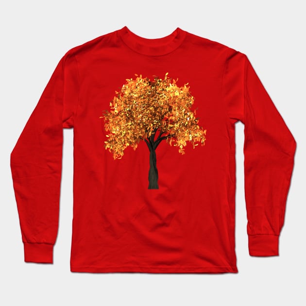 Golden Tree Long Sleeve T-Shirt by holidaystore